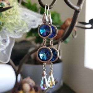 Art Deco Crystal Earrings